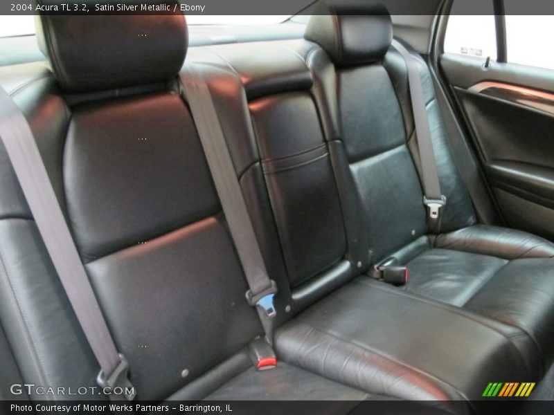 Satin Silver Metallic / Ebony 2004 Acura TL 3.2