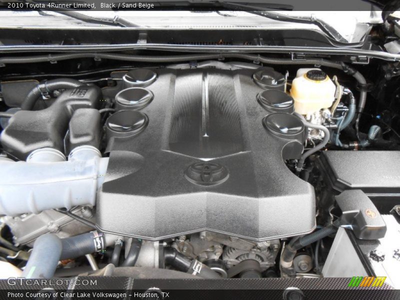 Black / Sand Beige 2010 Toyota 4Runner Limited