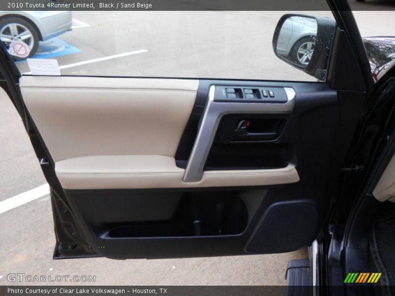 Black / Sand Beige 2010 Toyota 4Runner Limited