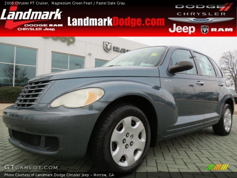 Magnesium Green Pearl / Pastel Slate Gray 2006 Chrysler PT Cruiser