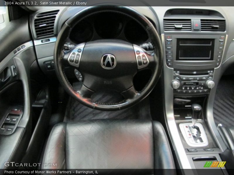 Satin Silver Metallic / Ebony 2004 Acura TL 3.2