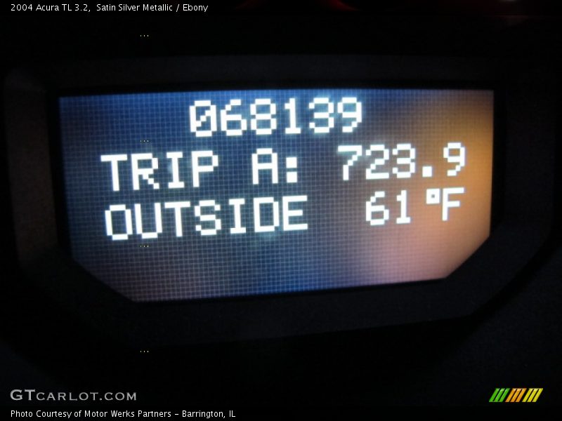 Satin Silver Metallic / Ebony 2004 Acura TL 3.2