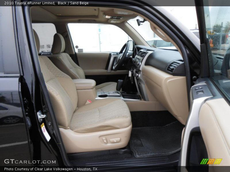 Black / Sand Beige 2010 Toyota 4Runner Limited
