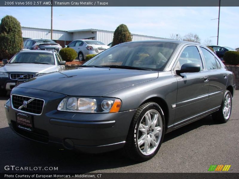 Titanium Gray Metallic / Taupe 2006 Volvo S60 2.5T AWD