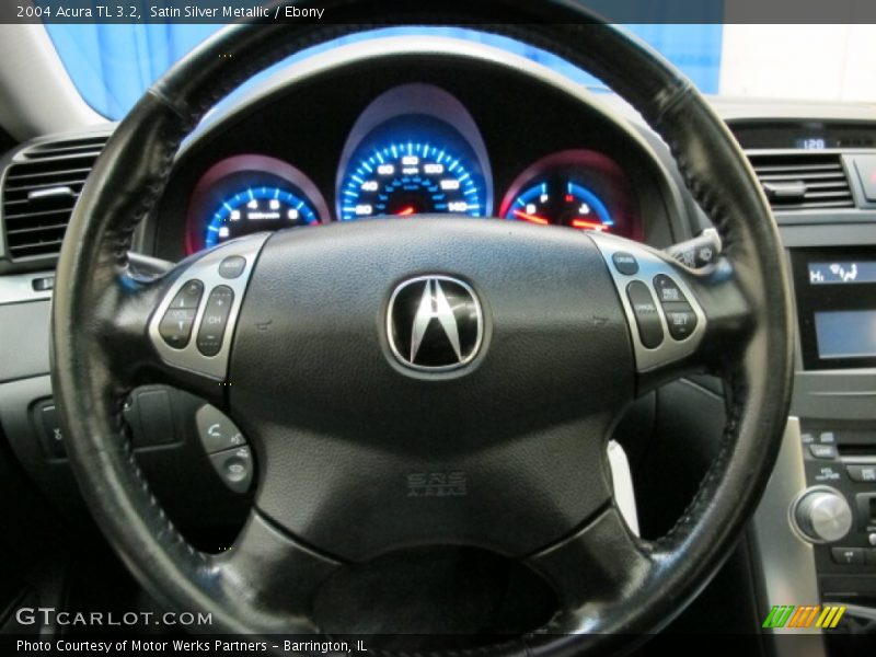 Satin Silver Metallic / Ebony 2004 Acura TL 3.2