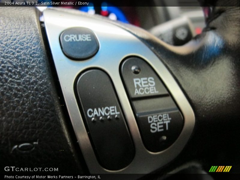 Satin Silver Metallic / Ebony 2004 Acura TL 3.2