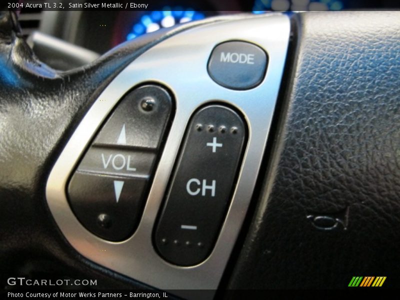 Satin Silver Metallic / Ebony 2004 Acura TL 3.2