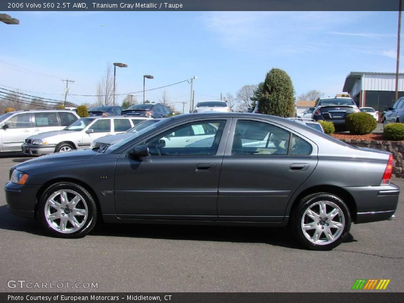 Titanium Gray Metallic / Taupe 2006 Volvo S60 2.5T AWD