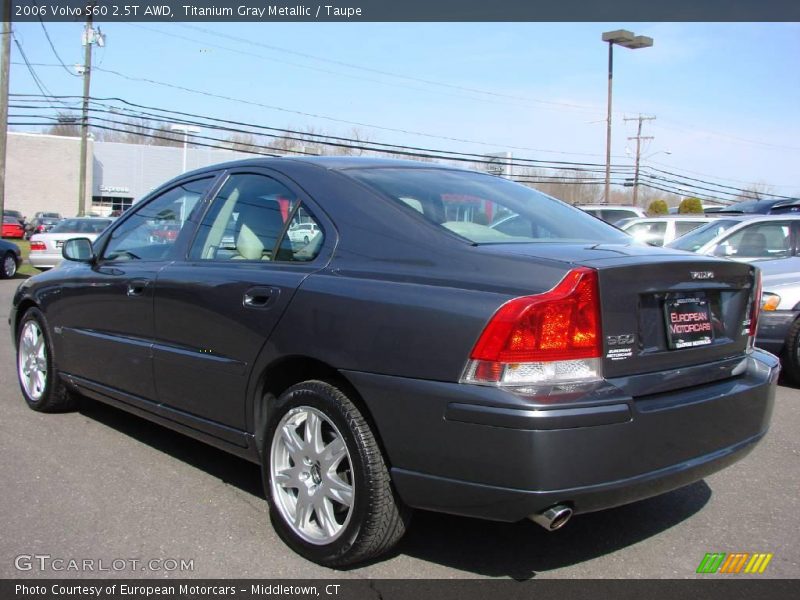 Titanium Gray Metallic / Taupe 2006 Volvo S60 2.5T AWD