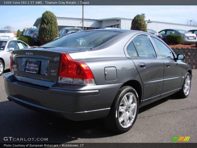 Titanium Gray Metallic / Taupe 2006 Volvo S60 2.5T AWD