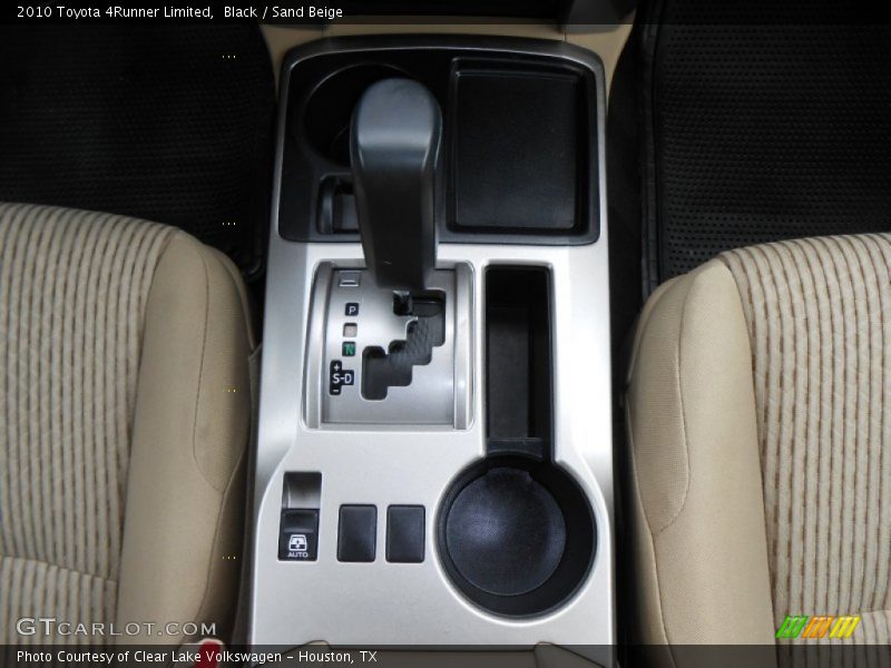 Black / Sand Beige 2010 Toyota 4Runner Limited