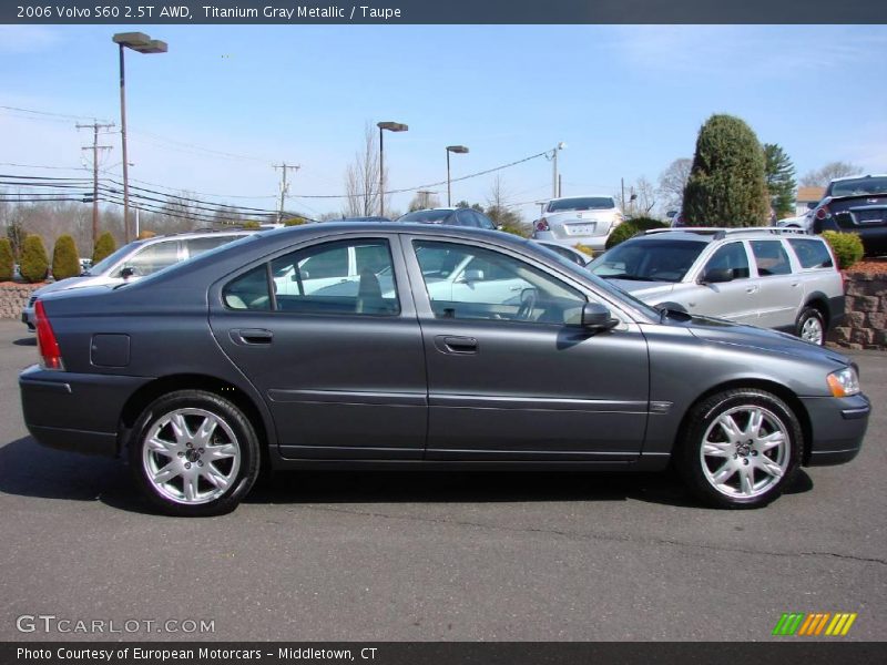 Titanium Gray Metallic / Taupe 2006 Volvo S60 2.5T AWD