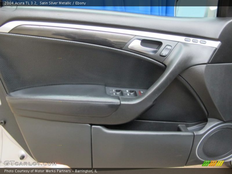 Satin Silver Metallic / Ebony 2004 Acura TL 3.2