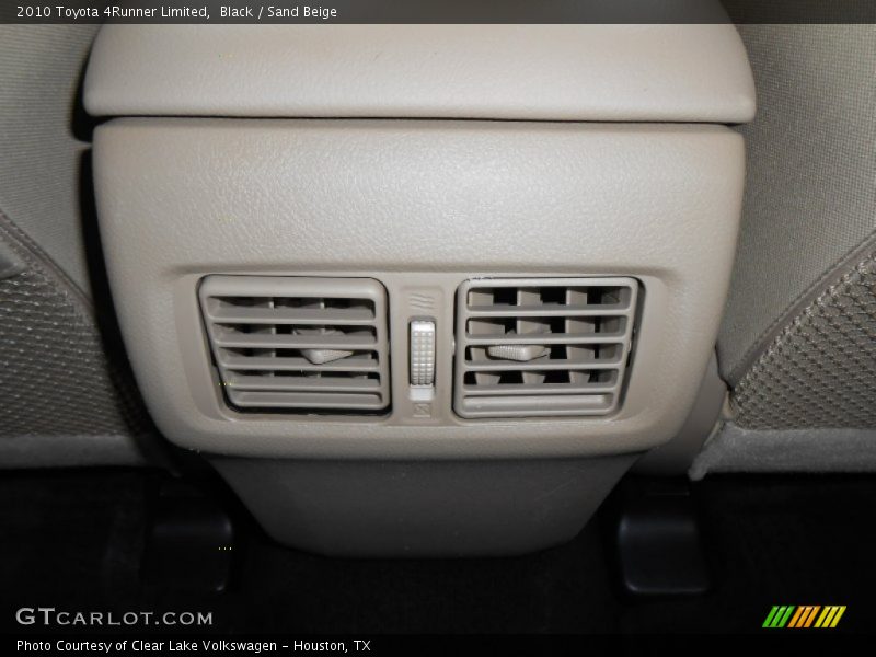Black / Sand Beige 2010 Toyota 4Runner Limited