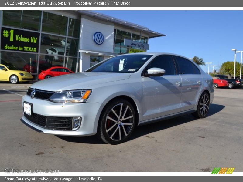 Frost Silver Metallic / Titan Black 2012 Volkswagen Jetta GLI Autobahn