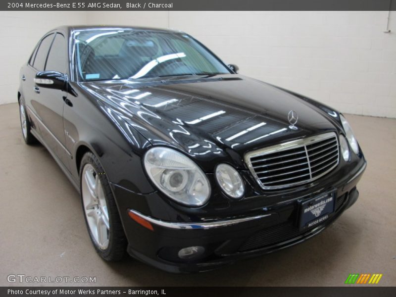 Black / Charcoal 2004 Mercedes-Benz E 55 AMG Sedan