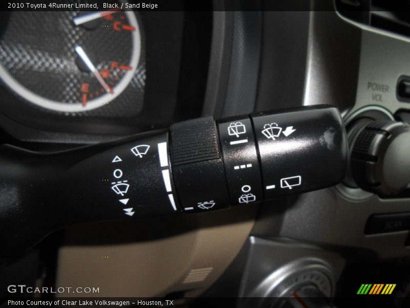 Black / Sand Beige 2010 Toyota 4Runner Limited