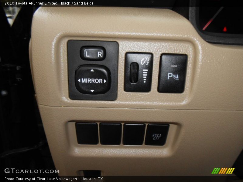 Black / Sand Beige 2010 Toyota 4Runner Limited