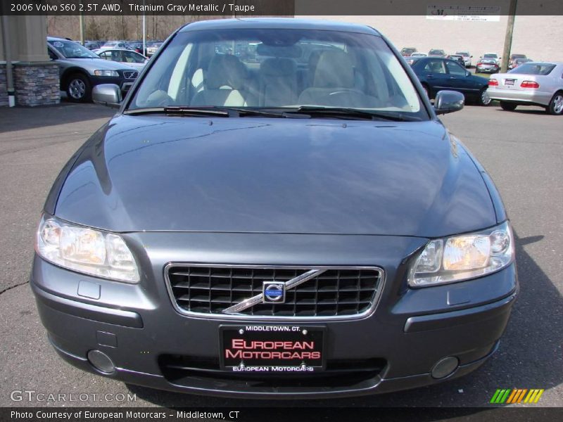 Titanium Gray Metallic / Taupe 2006 Volvo S60 2.5T AWD