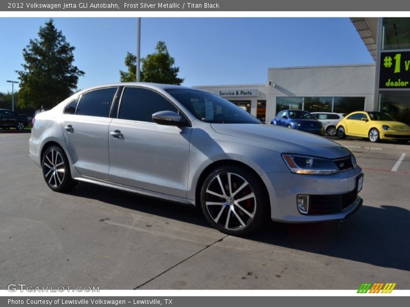 Frost Silver Metallic / Titan Black 2012 Volkswagen Jetta GLI Autobahn
