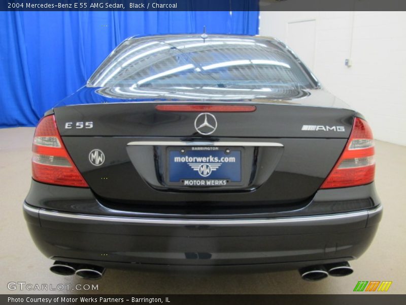 Black / Charcoal 2004 Mercedes-Benz E 55 AMG Sedan