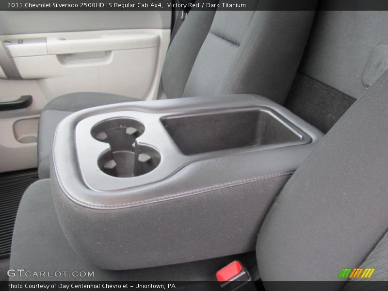 Victory Red / Dark Titanium 2011 Chevrolet Silverado 2500HD LS Regular Cab 4x4