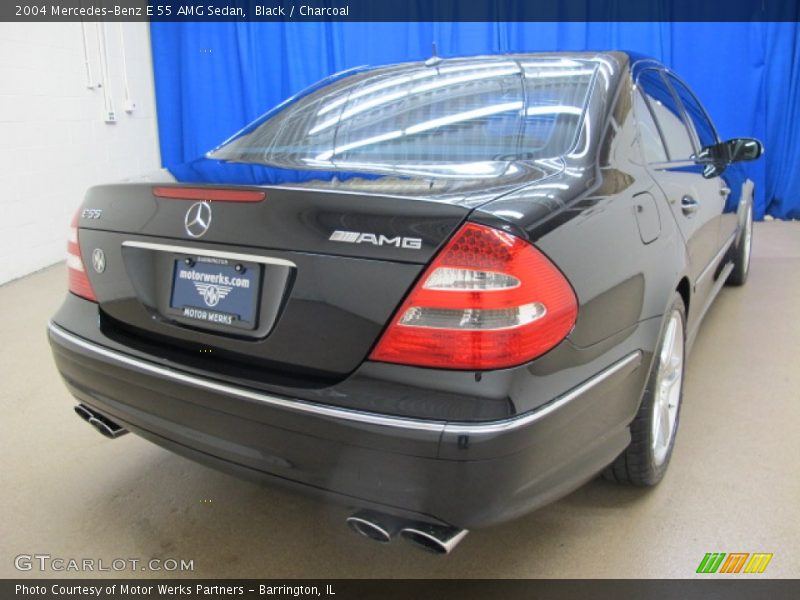 Black / Charcoal 2004 Mercedes-Benz E 55 AMG Sedan