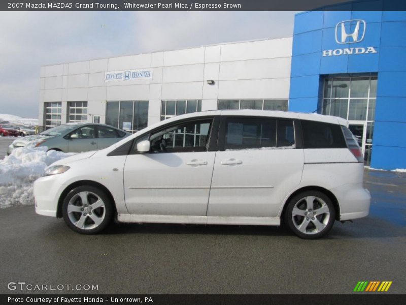  2007 MAZDA5 Grand Touring Whitewater Pearl Mica