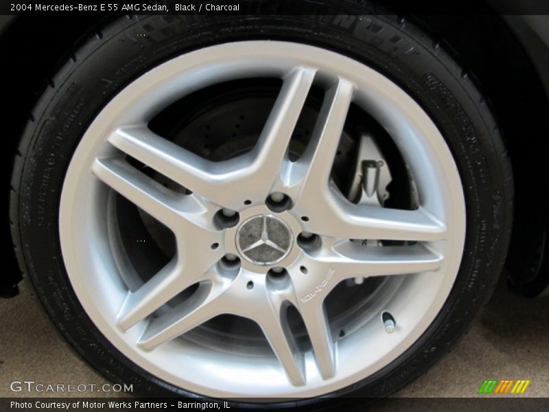 Black / Charcoal 2004 Mercedes-Benz E 55 AMG Sedan