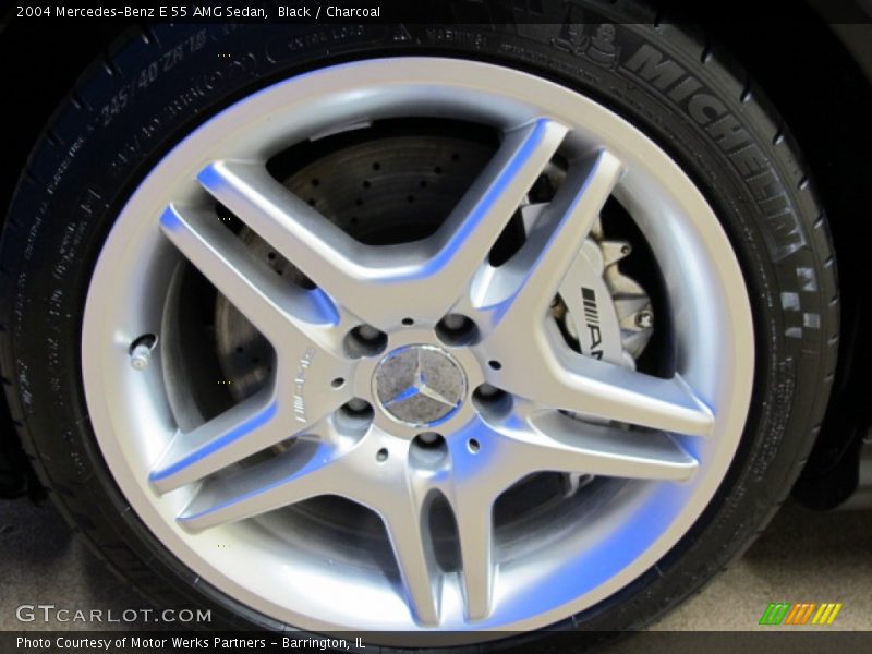 Black / Charcoal 2004 Mercedes-Benz E 55 AMG Sedan