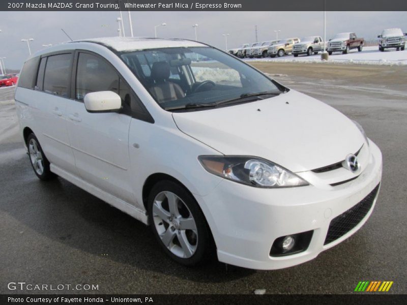 Whitewater Pearl Mica / Espresso Brown 2007 Mazda MAZDA5 Grand Touring