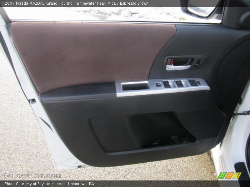 Whitewater Pearl Mica / Espresso Brown 2007 Mazda MAZDA5 Grand Touring