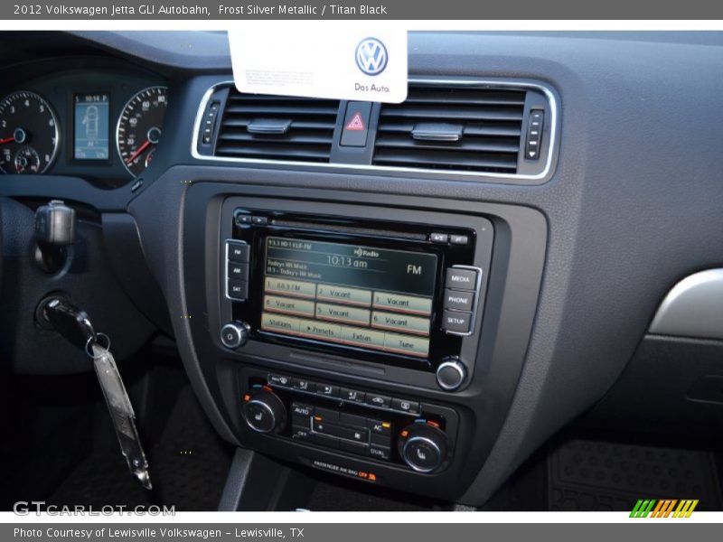 Frost Silver Metallic / Titan Black 2012 Volkswagen Jetta GLI Autobahn