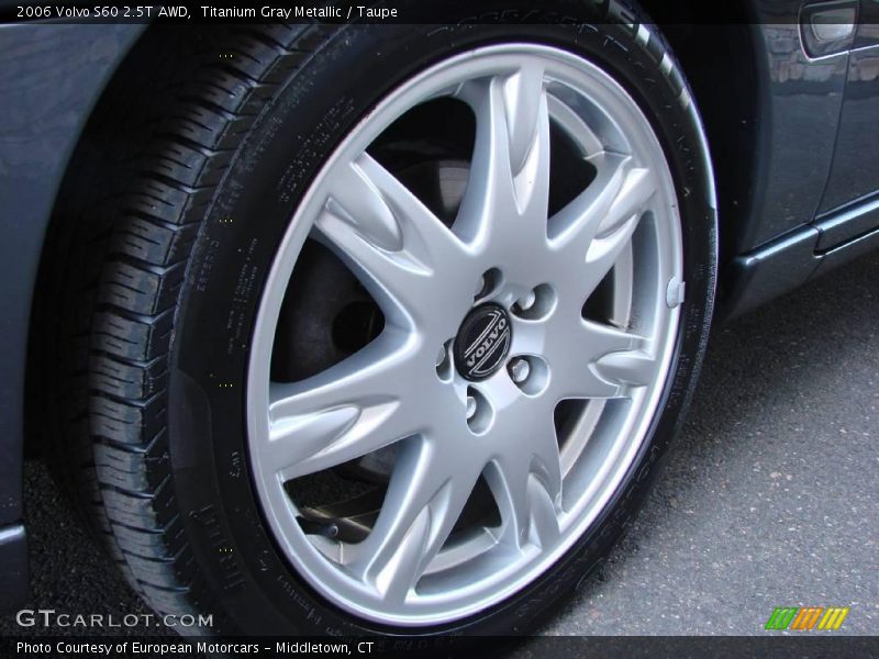 Titanium Gray Metallic / Taupe 2006 Volvo S60 2.5T AWD