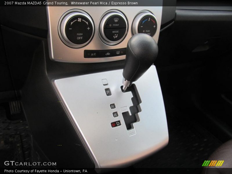  2007 MAZDA5 Grand Touring 4 Speed Automatic Shifter