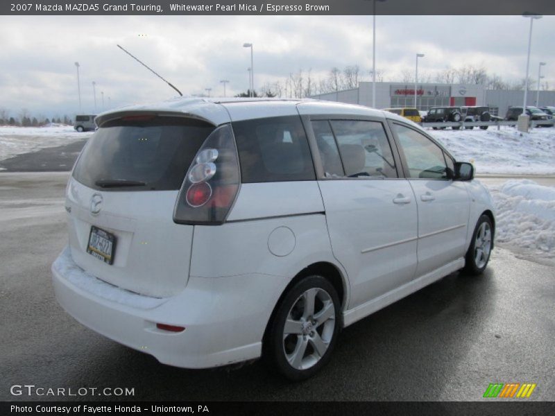 Whitewater Pearl Mica / Espresso Brown 2007 Mazda MAZDA5 Grand Touring