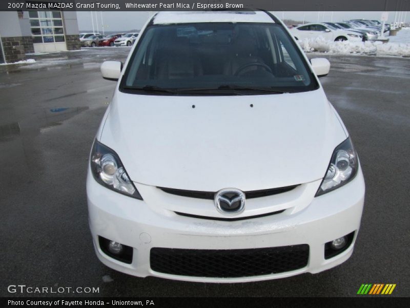 Whitewater Pearl Mica / Espresso Brown 2007 Mazda MAZDA5 Grand Touring