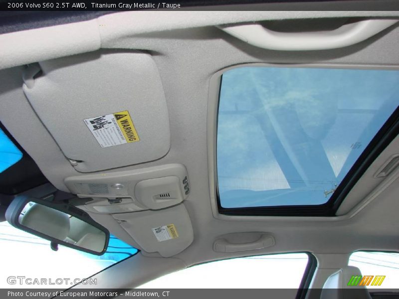 Titanium Gray Metallic / Taupe 2006 Volvo S60 2.5T AWD