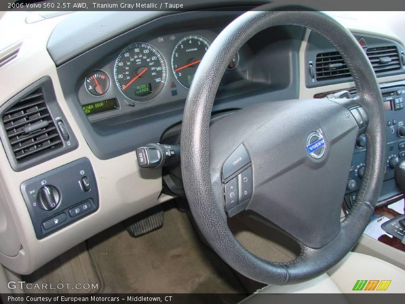 Titanium Gray Metallic / Taupe 2006 Volvo S60 2.5T AWD