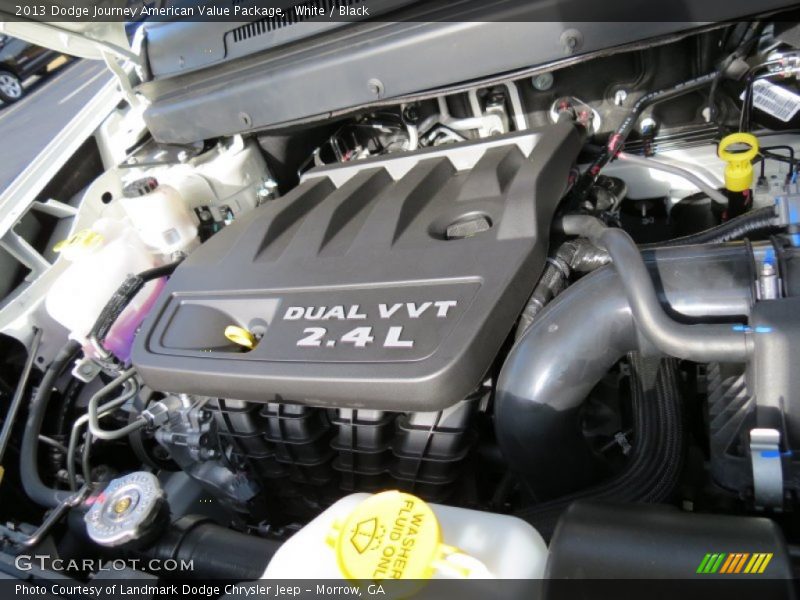 White / Black 2013 Dodge Journey American Value Package