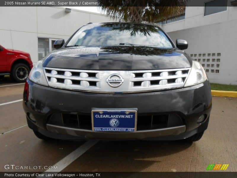 Super Black / Cabernet 2005 Nissan Murano SE AWD
