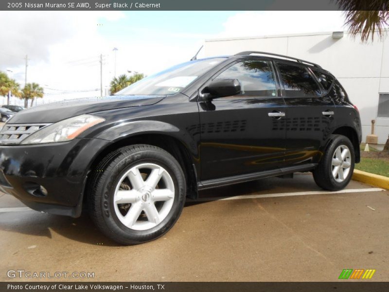 Super Black / Cabernet 2005 Nissan Murano SE AWD