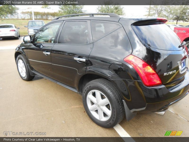 Super Black / Cabernet 2005 Nissan Murano SE AWD