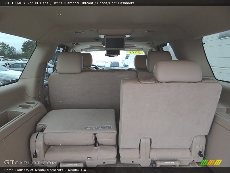 White Diamond Tintcoat / Cocoa/Light Cashmere 2011 GMC Yukon XL Denali