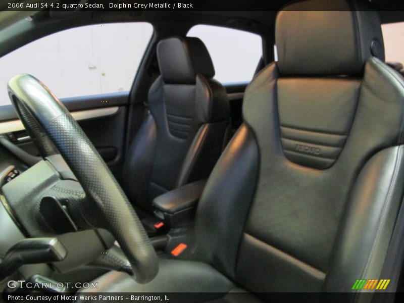 Front Seat of 2006 S4 4.2 quattro Sedan