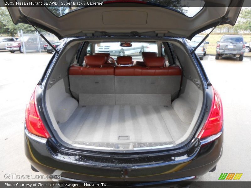  2005 Murano SE AWD Trunk