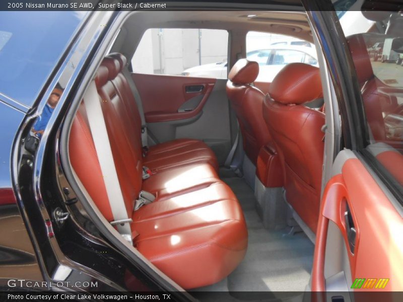 Rear Seat of 2005 Murano SE AWD