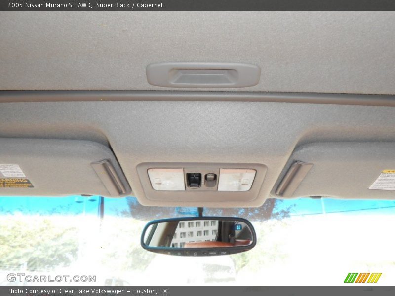 Super Black / Cabernet 2005 Nissan Murano SE AWD