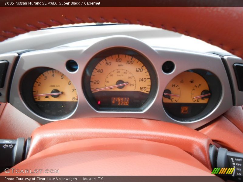  2005 Murano SE AWD SE AWD Gauges