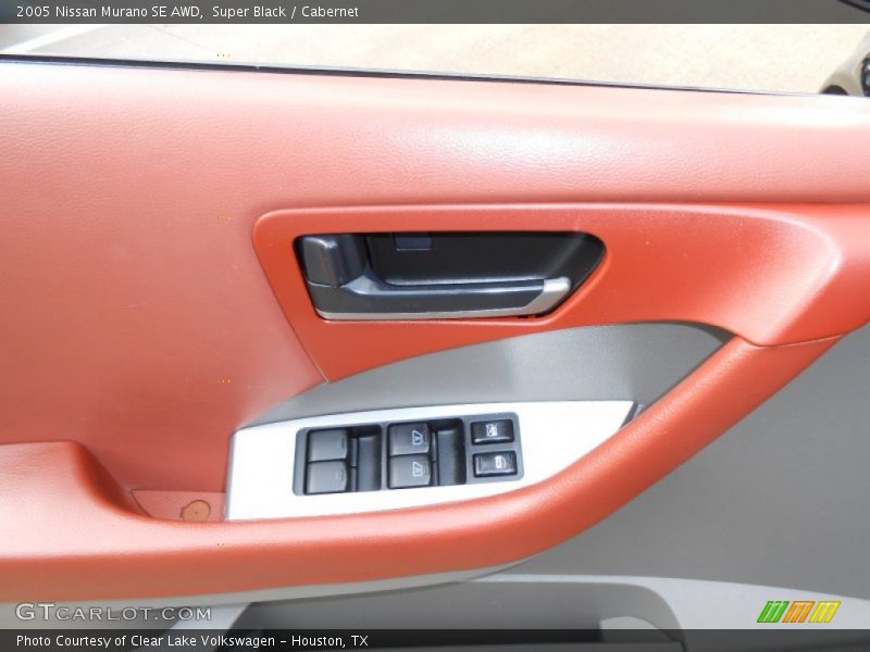 Controls of 2005 Murano SE AWD